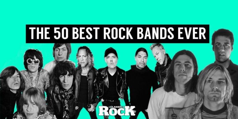 As 50 Melhores Bandas De Rock De Todos Os Tempos - Rock De Verdade